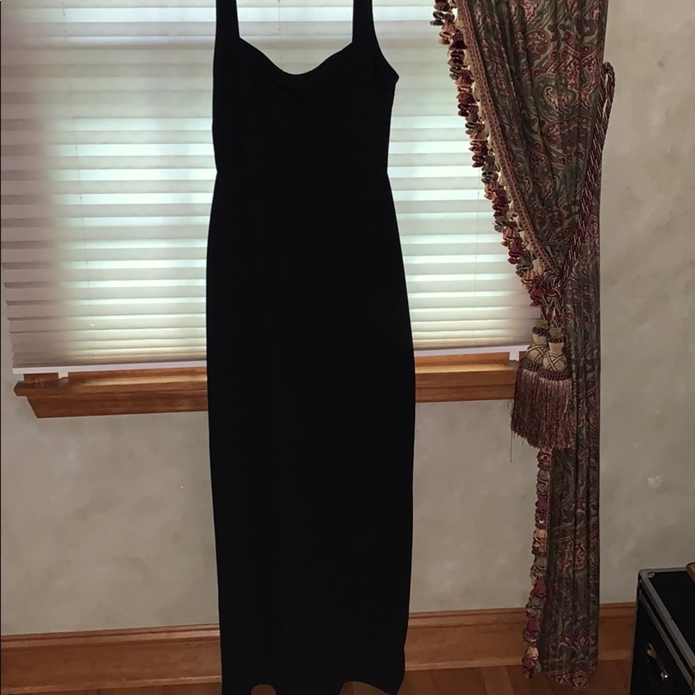 Simple black dress